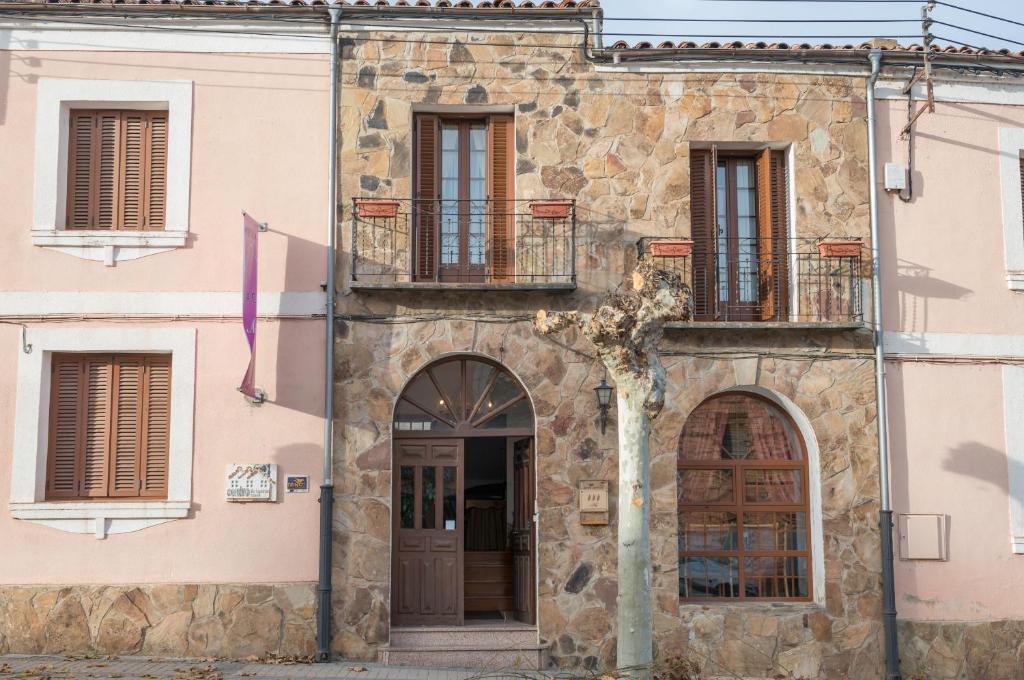 La Casa Del Maestro Hostal Tardelcuende Exterior foto